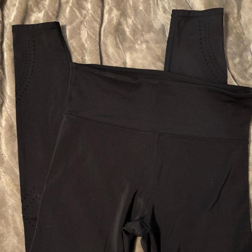 JoyLab Black High Waisted Leggings Womens Large Activewear